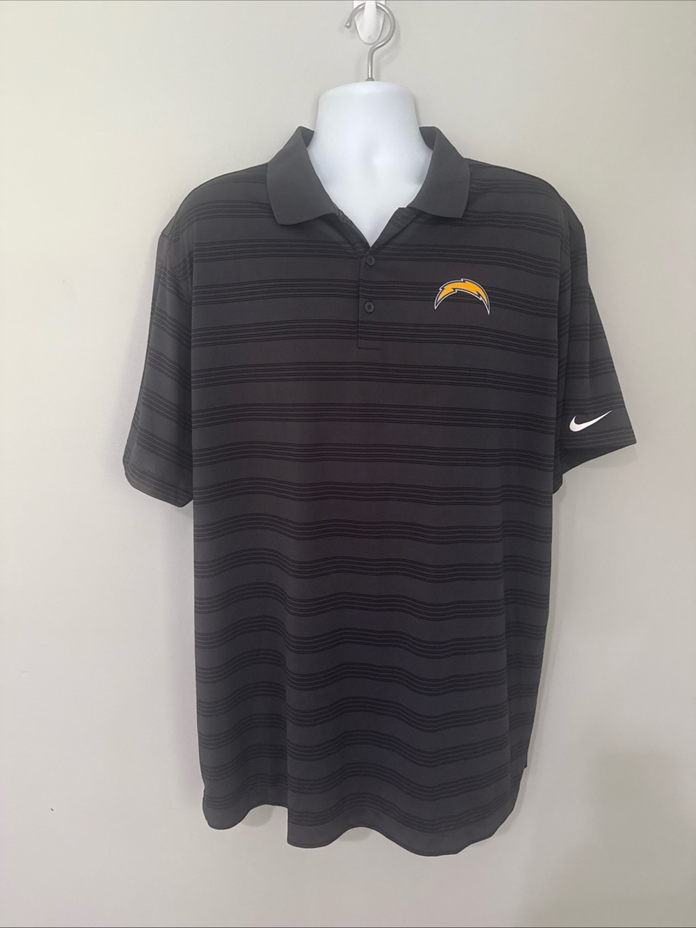 Nike Los Angeles Chargers On- Field Dri-FIT Victory Polo - 2 XL